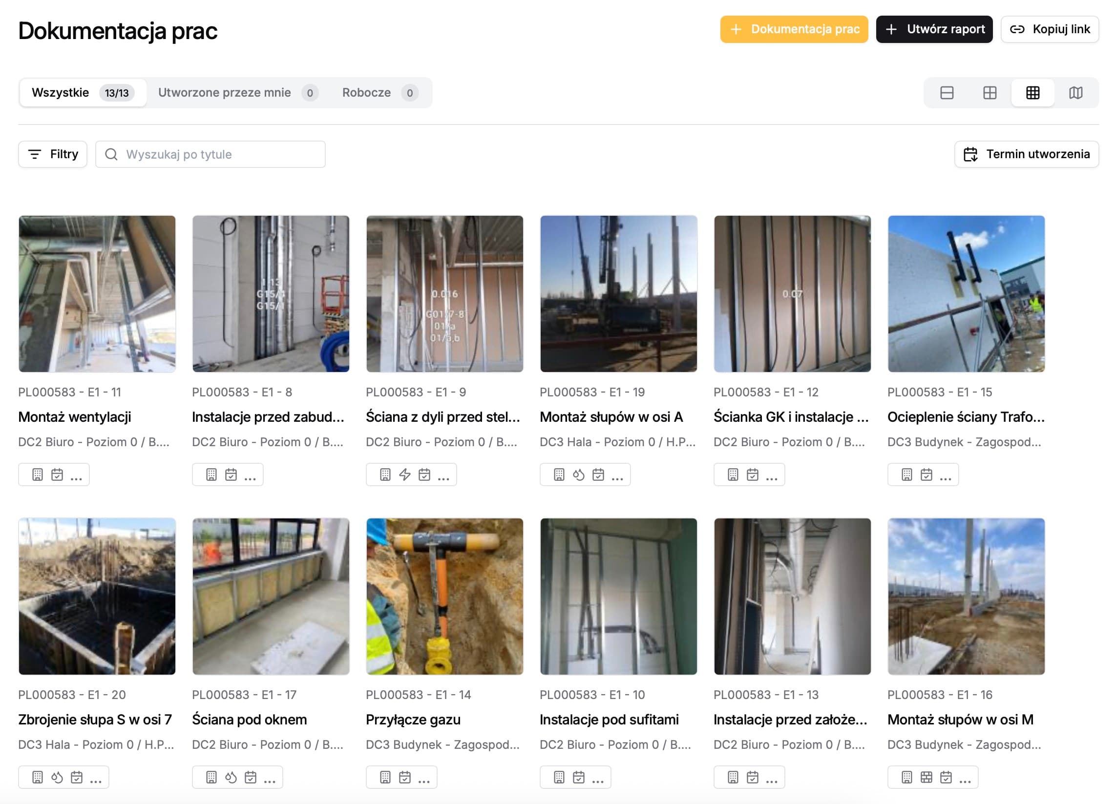 Archiwum zdjęciowe w BUILD/LOG
